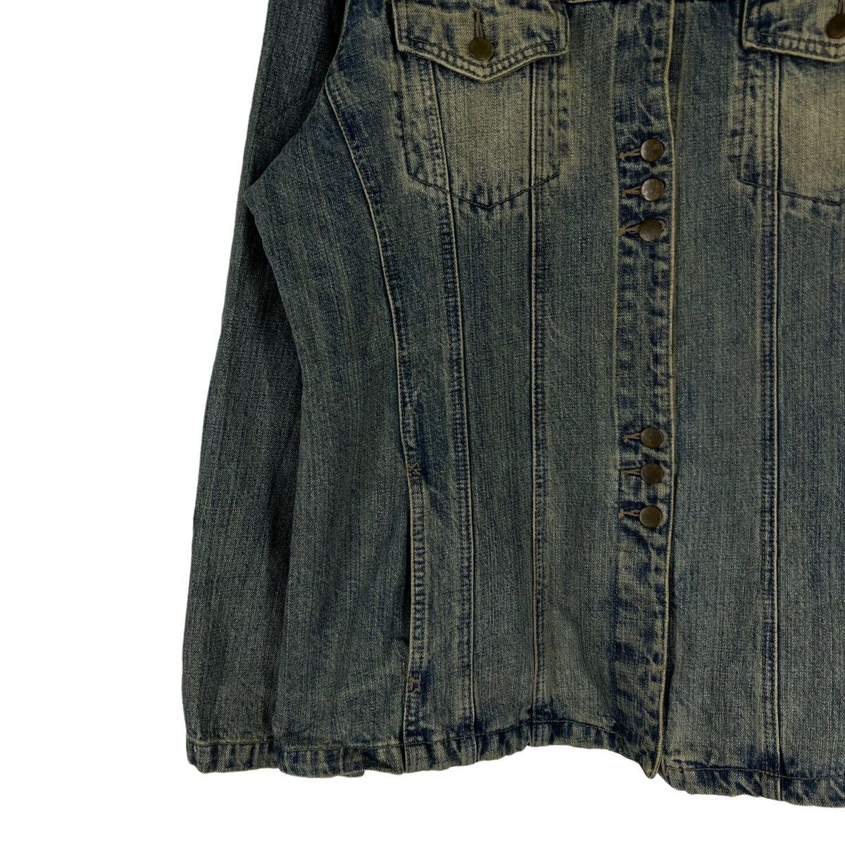 Japanese Brand DENIM BIKER PARACHUTE JACKET EXACT! JAPAN Size US M / EU 48-50 / 2 - 4 Thumbnail