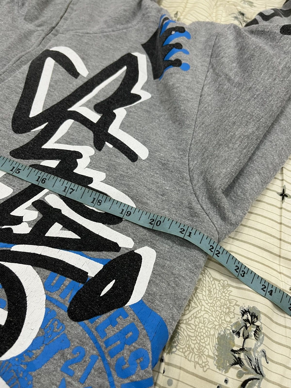 Japanese Brand (BB). VINTAGE LOCK HEAVEN FULLPRINT HOODIE SWEATER Size US M / EU 48-50 / 2 - 14 Thumbnail