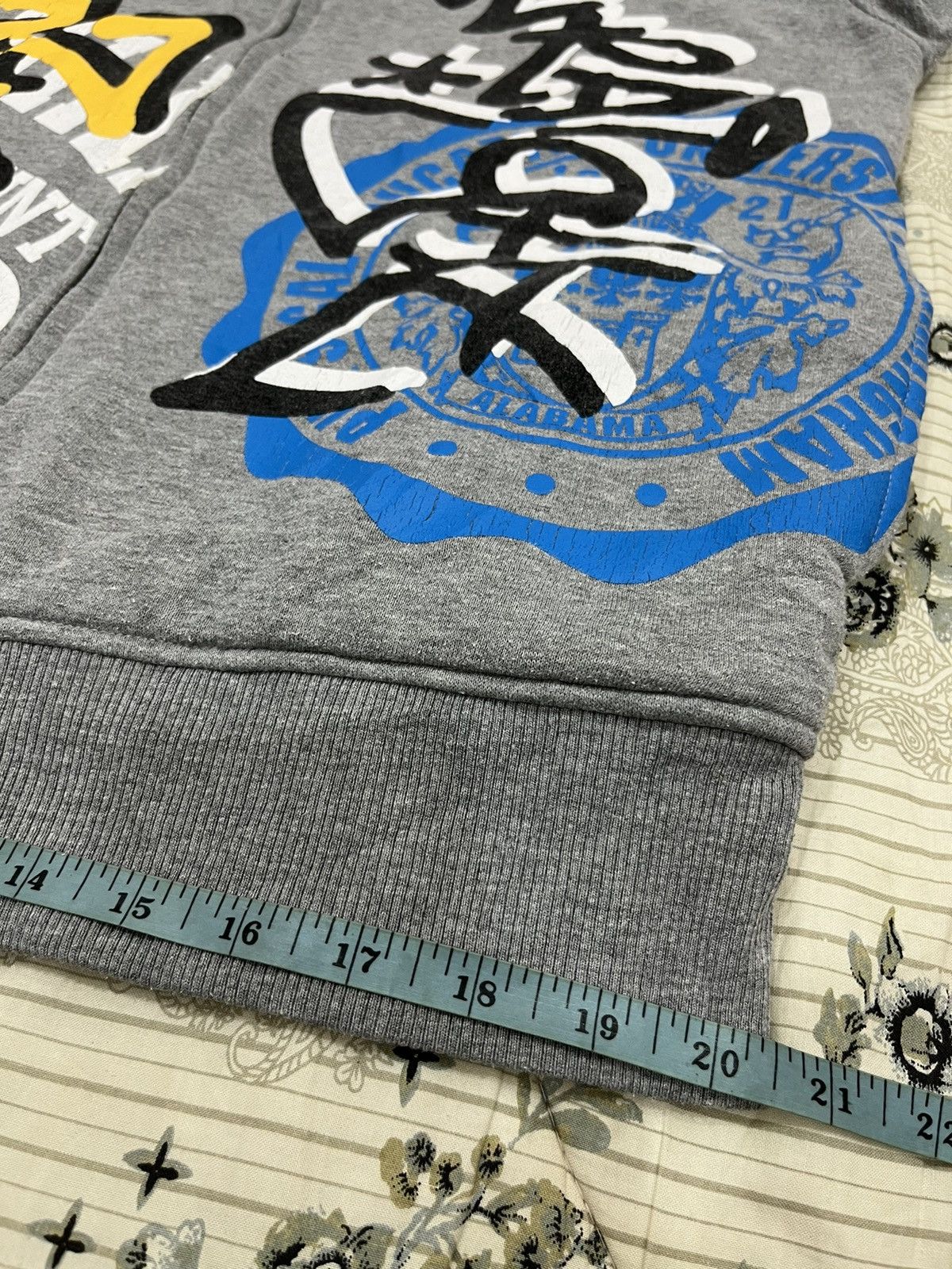 Japanese Brand (BB). VINTAGE LOCK HEAVEN FULLPRINT HOODIE SWEATER Size US M / EU 48-50 / 2 - 15 Thumbnail