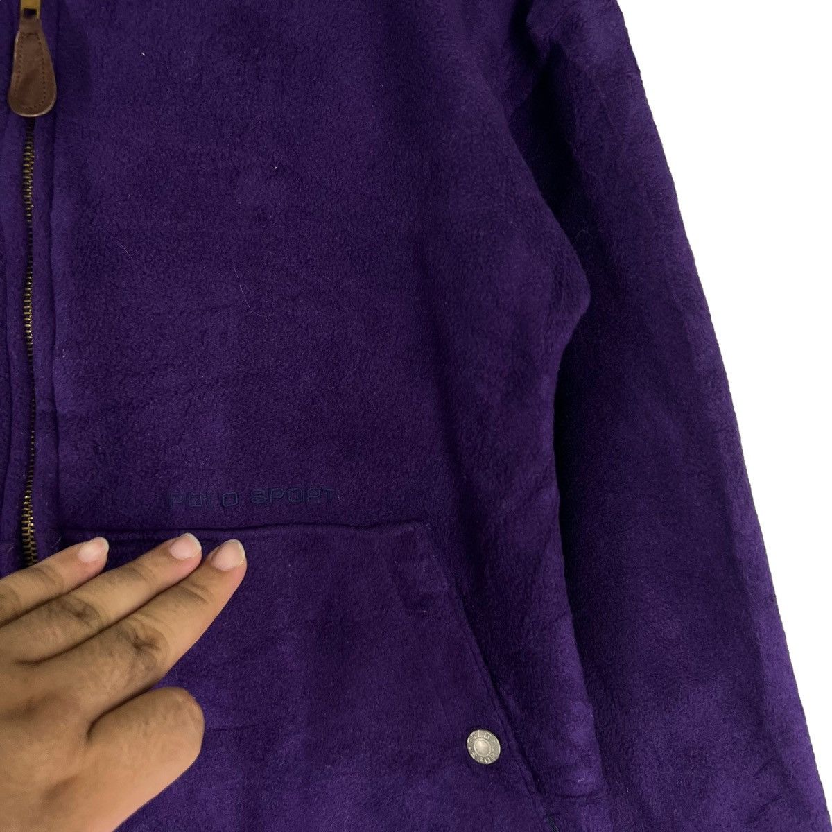 Japanese Brand VINTAGE POLO SPORT RALPH LAUREN FLEECE JACKET Size US S / EU 44-46 / 1 - 4 Thumbnail