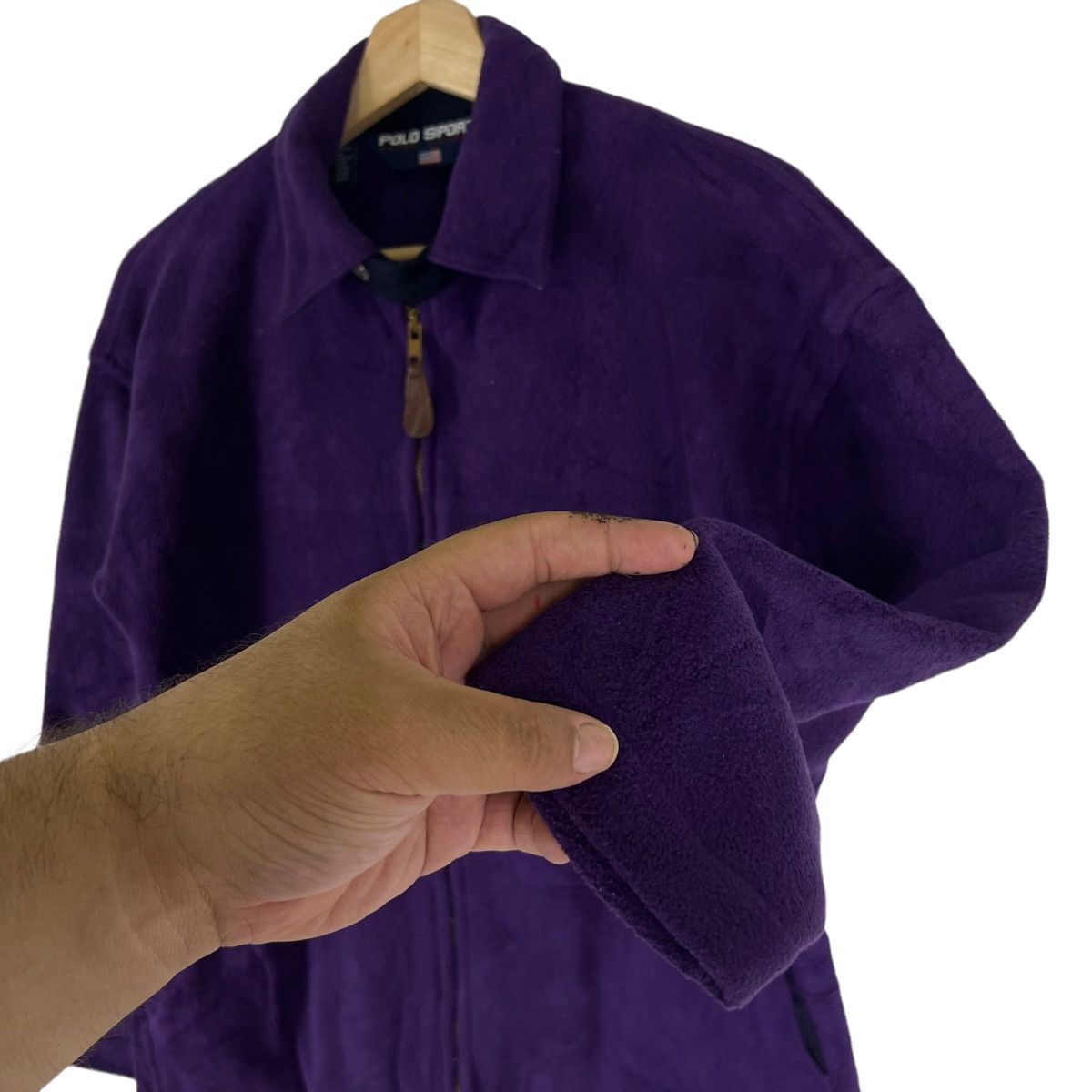 Japanese Brand VINTAGE POLO SPORT RALPH LAUREN FLEECE JACKET Size US S / EU 44-46 / 1 - 3 Thumbnail