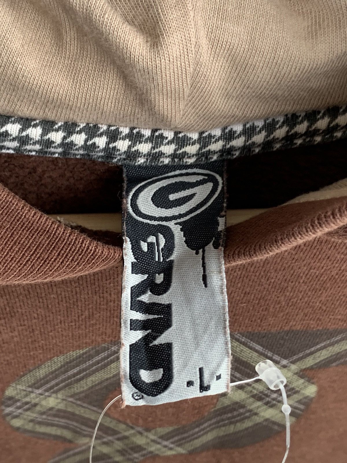grindlondon Grind Skateboard Brown Pullover Hoodie Travis Scott Size M / US 6-8 / IT 42-44 - 4 Thumbnail