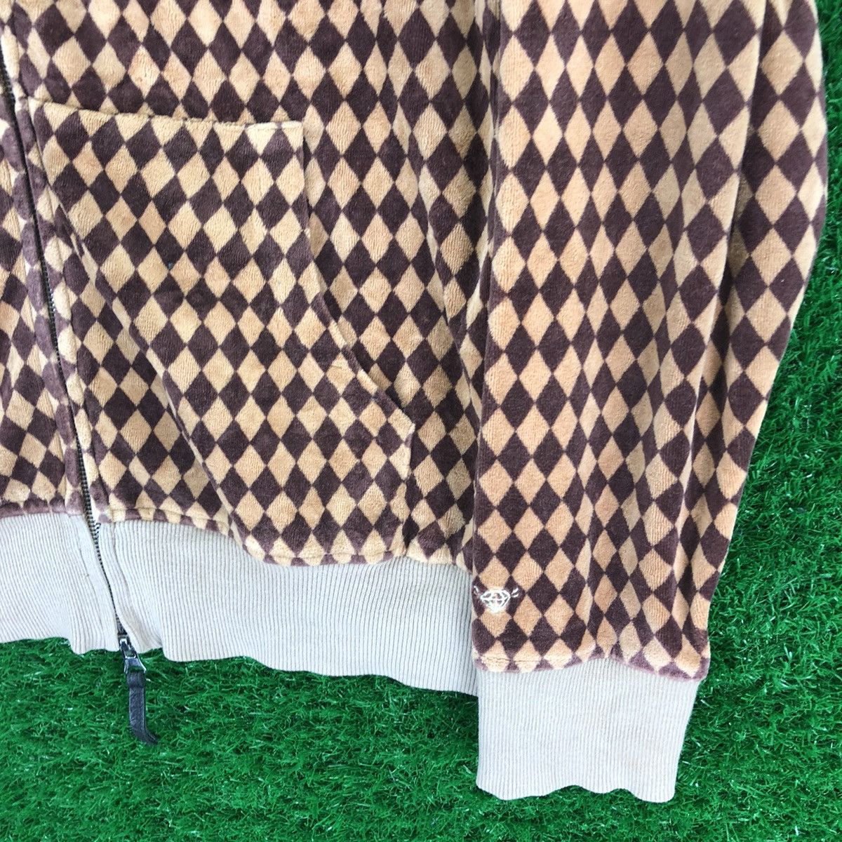 Japanese Brand Cool Drive Striker Full Diamond Checkered Embroidered Logo Size US L / EU 52-54 / 3 - 3 Thumbnail