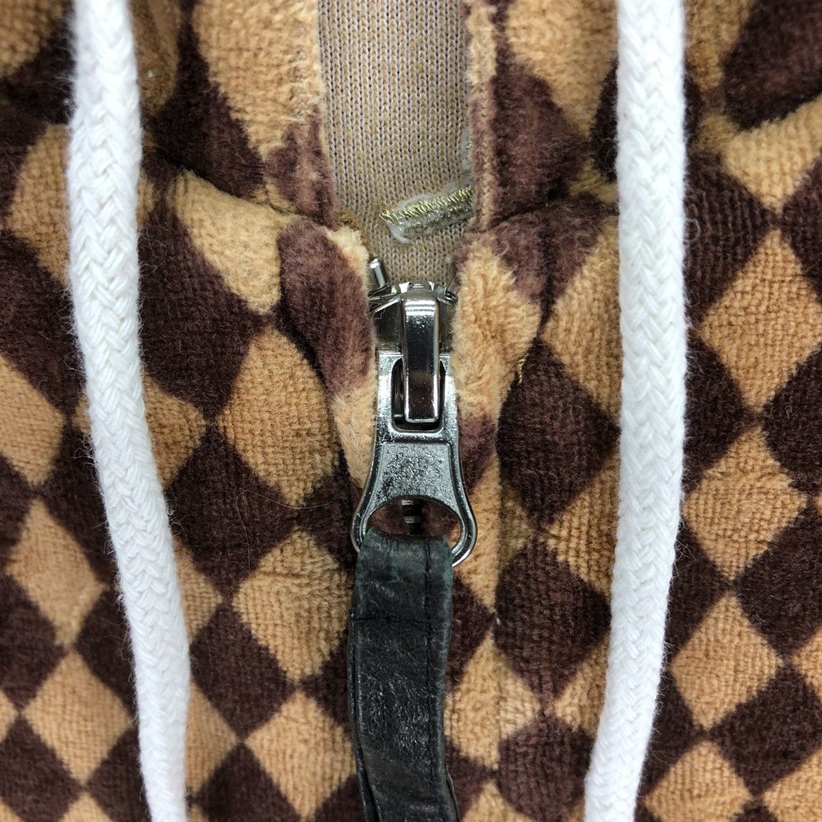 Japanese Brand Cool Drive Striker Full Diamond Checkered Embroidered Logo Size US L / EU 52-54 / 3 - 18 Thumbnail