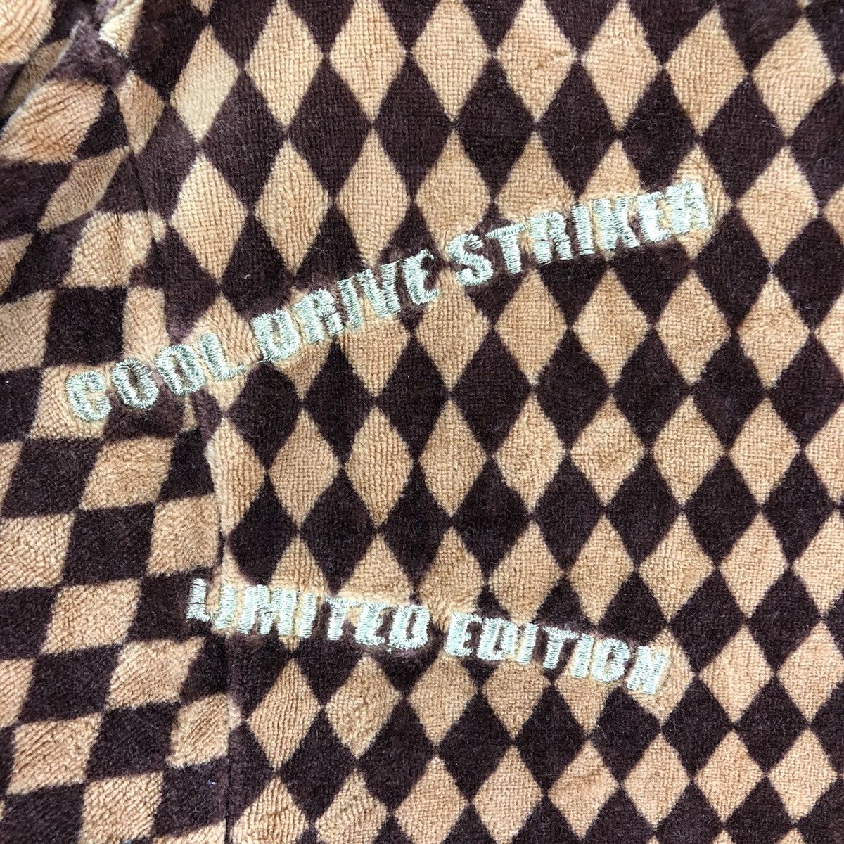 Japanese Brand Cool Drive Striker Full Diamond Checkered Embroidered Logo Size US L / EU 52-54 / 3 - 11 Thumbnail