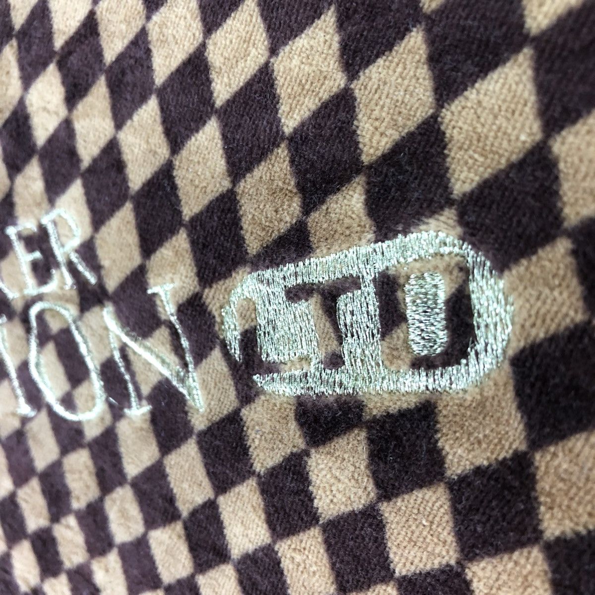 Japanese Brand Cool Drive Striker Full Diamond Checkered Embroidered Logo Size US L / EU 52-54 / 3 - 15 Thumbnail
