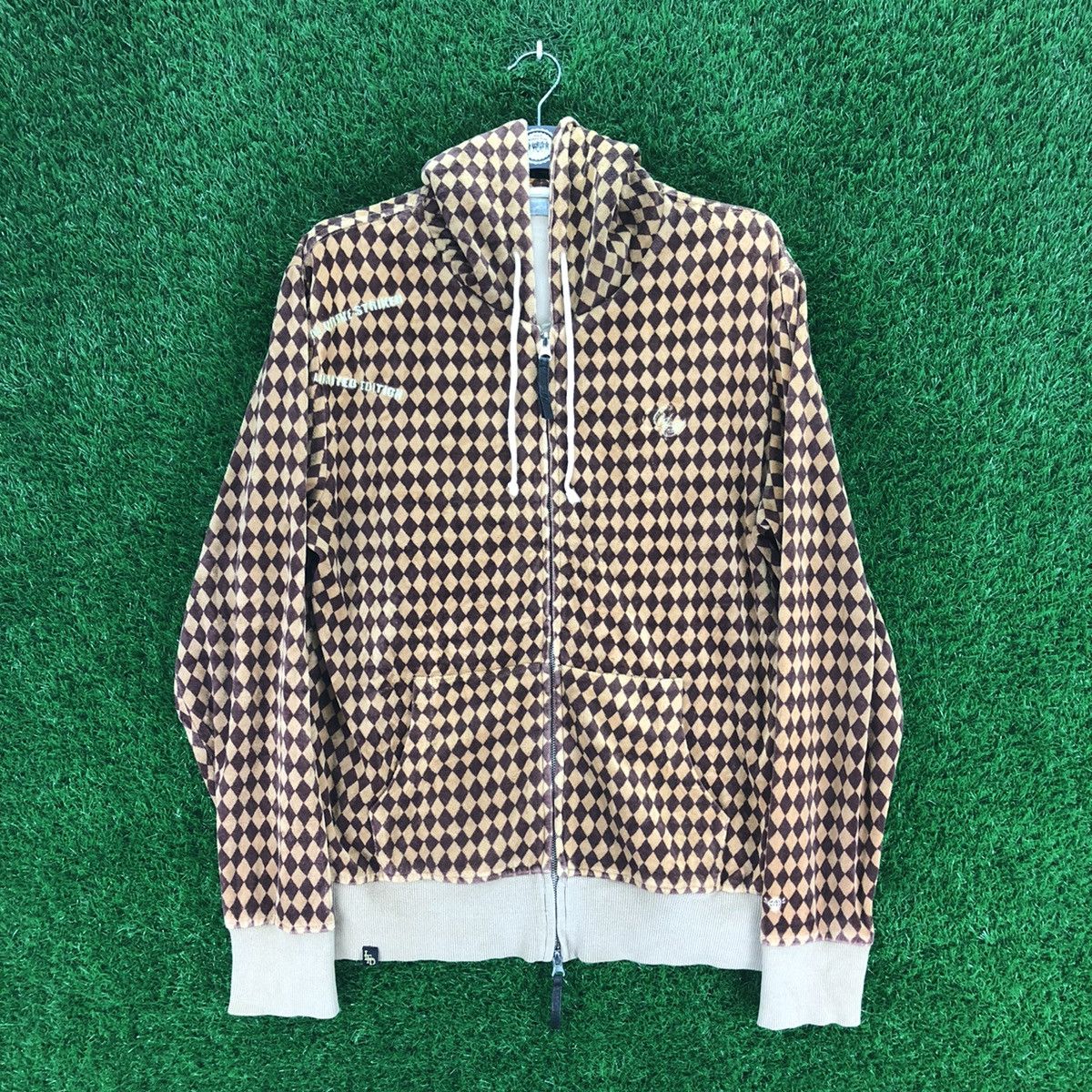 Japanese Brand Cool Drive Striker Full Diamond Checkered Embroidered Logo Size US L / EU 52-54 / 3 - 1 Thumbnail