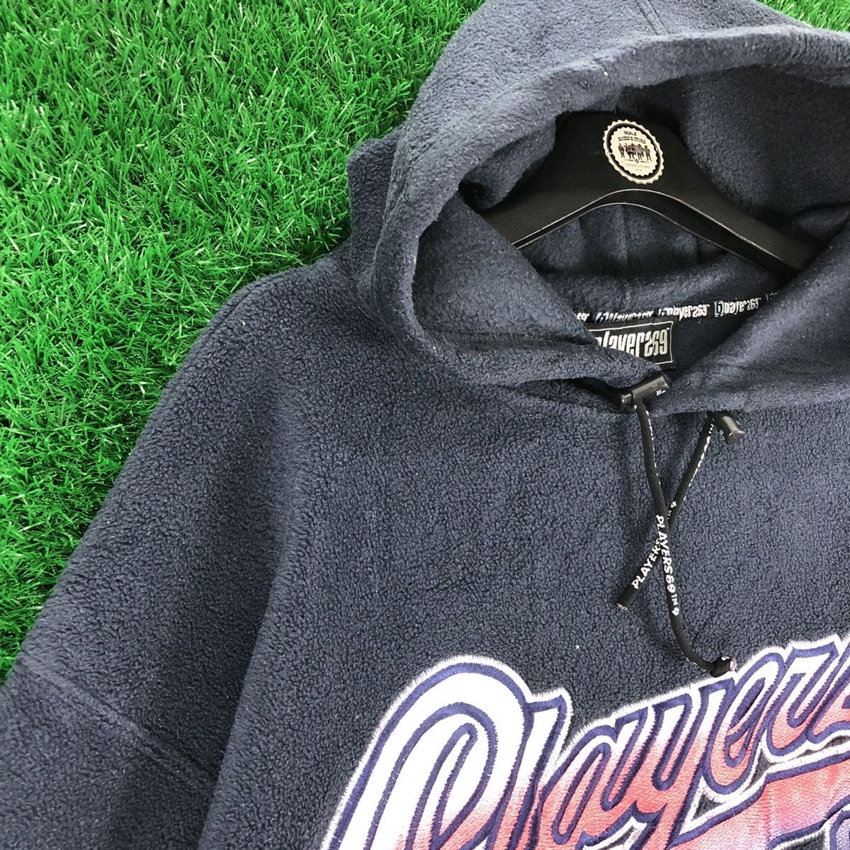 Japanese Brand Vintage Playerz 69 Fleece Sweatshirt Hoodie Big Size Size US XXL / EU 58 / 5 - 2 Thumbnail