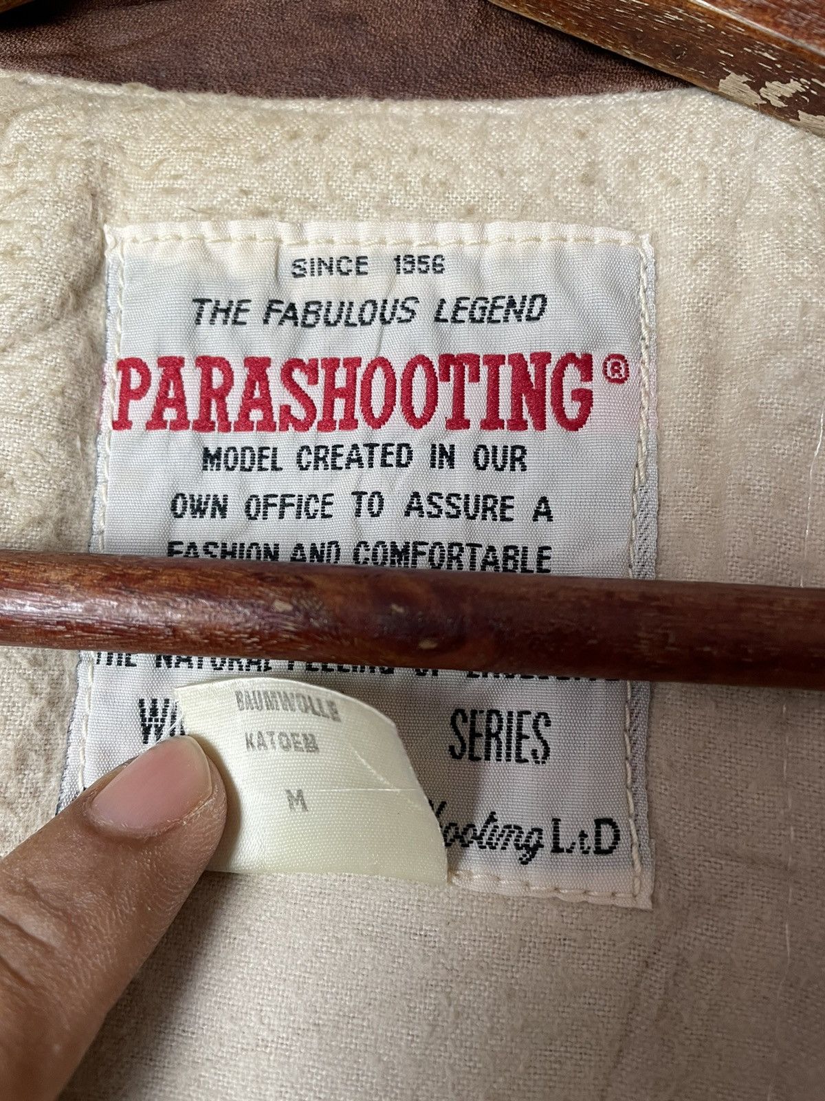 Hunter × Japanese Brand × Vintage VINTAGE PARASHOOTING WORLD SERIES HUNTING JACKET Size US M / EU 48-50 / 2 - 9 Thumbnail