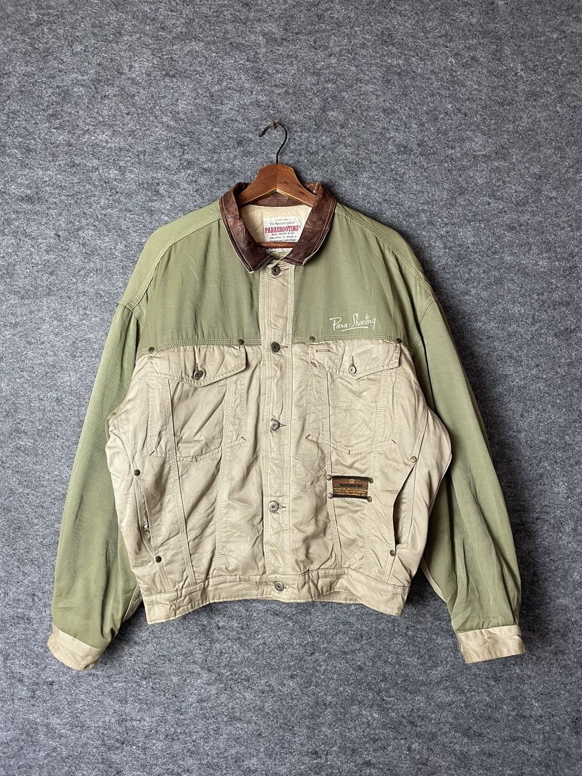 Hunter × Japanese Brand × Vintage VINTAGE PARASHOOTING WORLD SERIES HUNTING JACKET Size US M / EU 48-50 / 2 - 2 Thumbnail