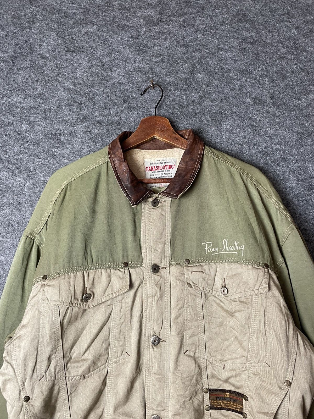 Hunter × Japanese Brand × Vintage VINTAGE PARASHOOTING WORLD SERIES HUNTING JACKET Size US M / EU 48-50 / 2 - 4 Thumbnail
