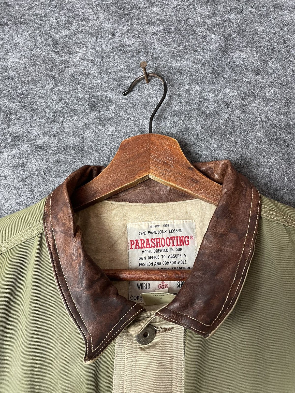 Hunter × Japanese Brand × Vintage VINTAGE PARASHOOTING WORLD SERIES HUNTING JACKET Size US M / EU 48-50 / 2 - 6 Thumbnail