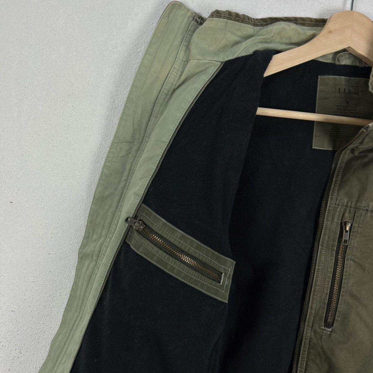 Japanese Brand VINTAGE LL BEAN HIKORY CHORE JACKET MILITARY STYLE DESIGN Size US M / EU 48-50 / 2 - 9 Thumbnail