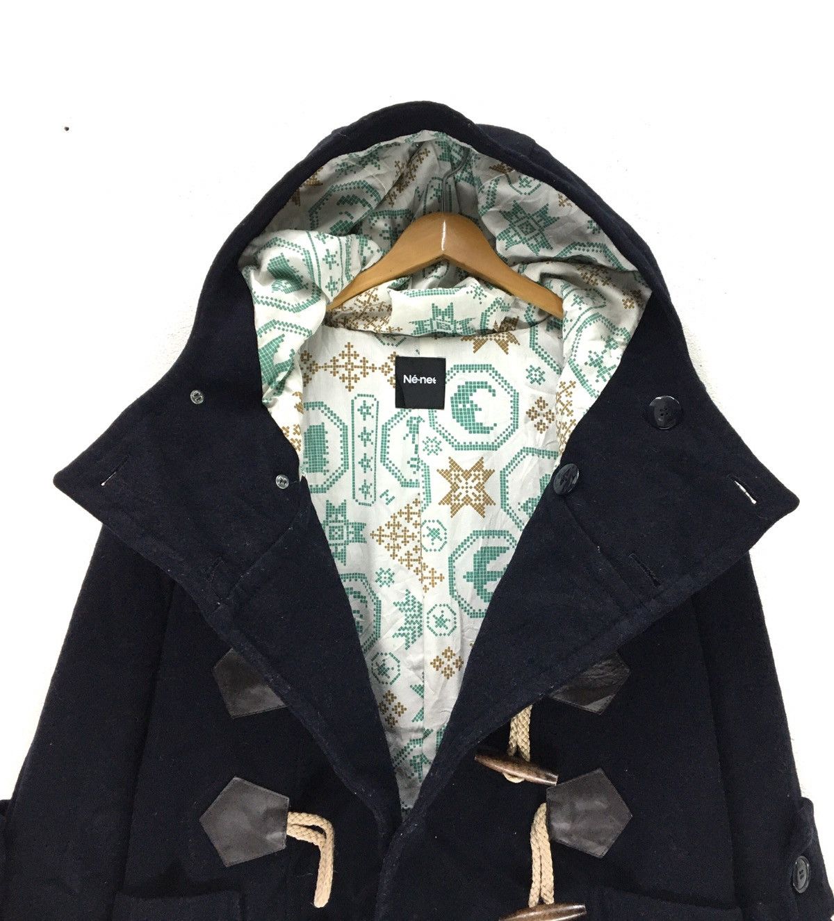 Issey Miyake × Japanese Brand × Ne-Net Ne-Net By Issey Miyake Duffle Coat Size US M / EU 48-50 / 2 - 6 Thumbnail