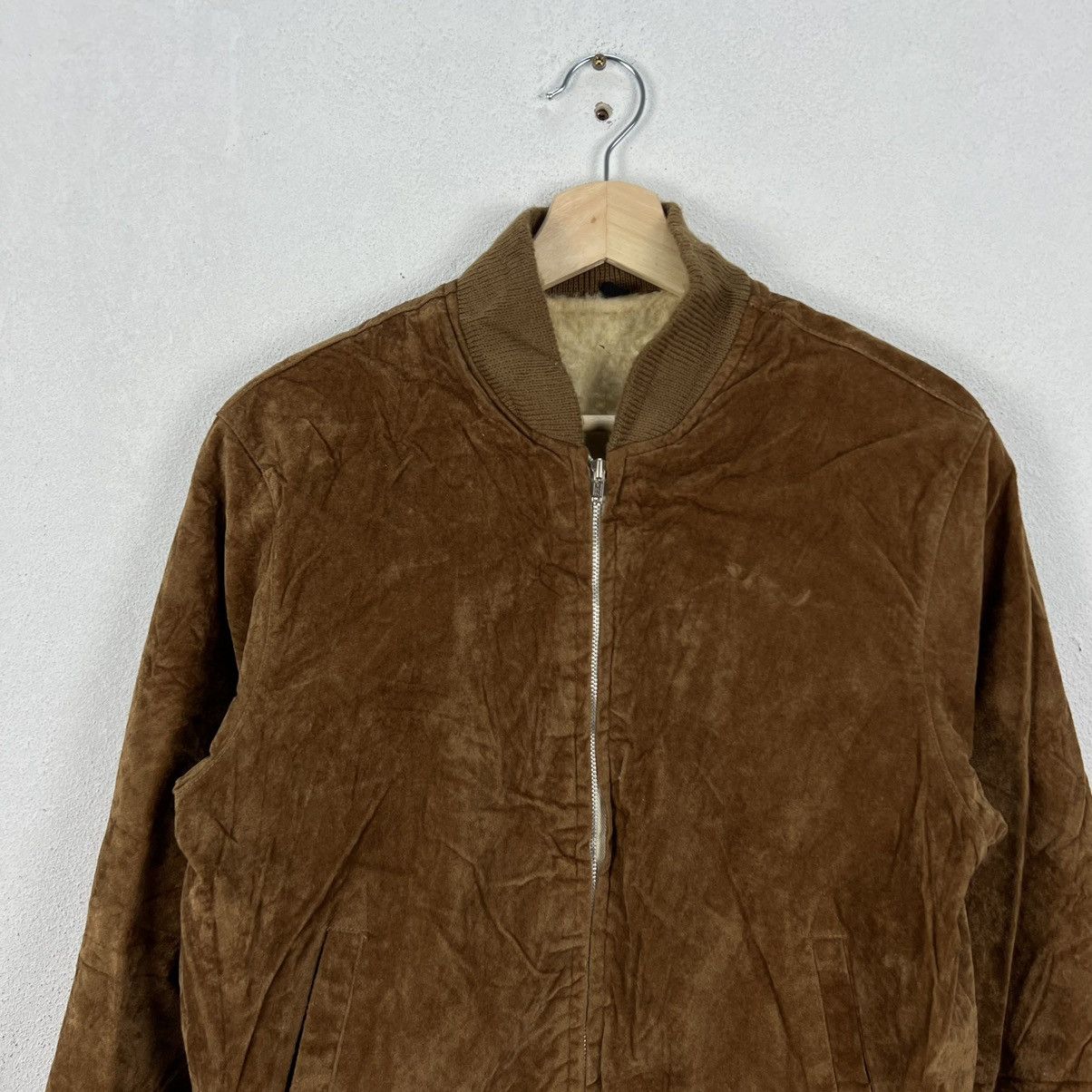 Japanese Brand VINTAGE VELVET VARSITY JACKET JAPANESE BRAND Size US L / EU 52-54 / 3 - 3 Thumbnail