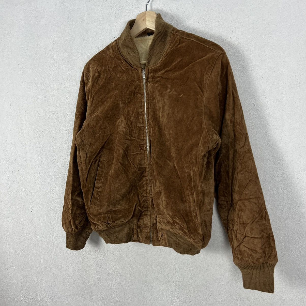 Japanese Brand VINTAGE VELVET VARSITY JACKET JAPANESE BRAND Size US L / EU 52-54 / 3 - 2 Thumbnail