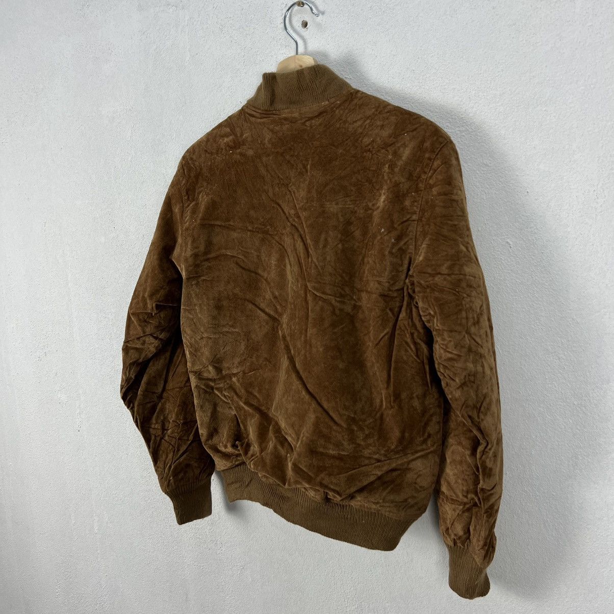 Japanese Brand VINTAGE VELVET VARSITY JACKET JAPANESE BRAND Size US L / EU 52-54 / 3 - 8 Thumbnail