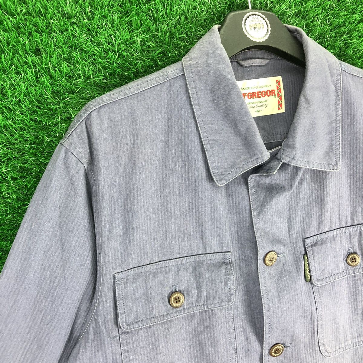 McGregor × Vintage Vintage McGregor HBT Jacket Workers Made Exclusively Size US L / EU 52-54 / 3 - 2 Thumbnail