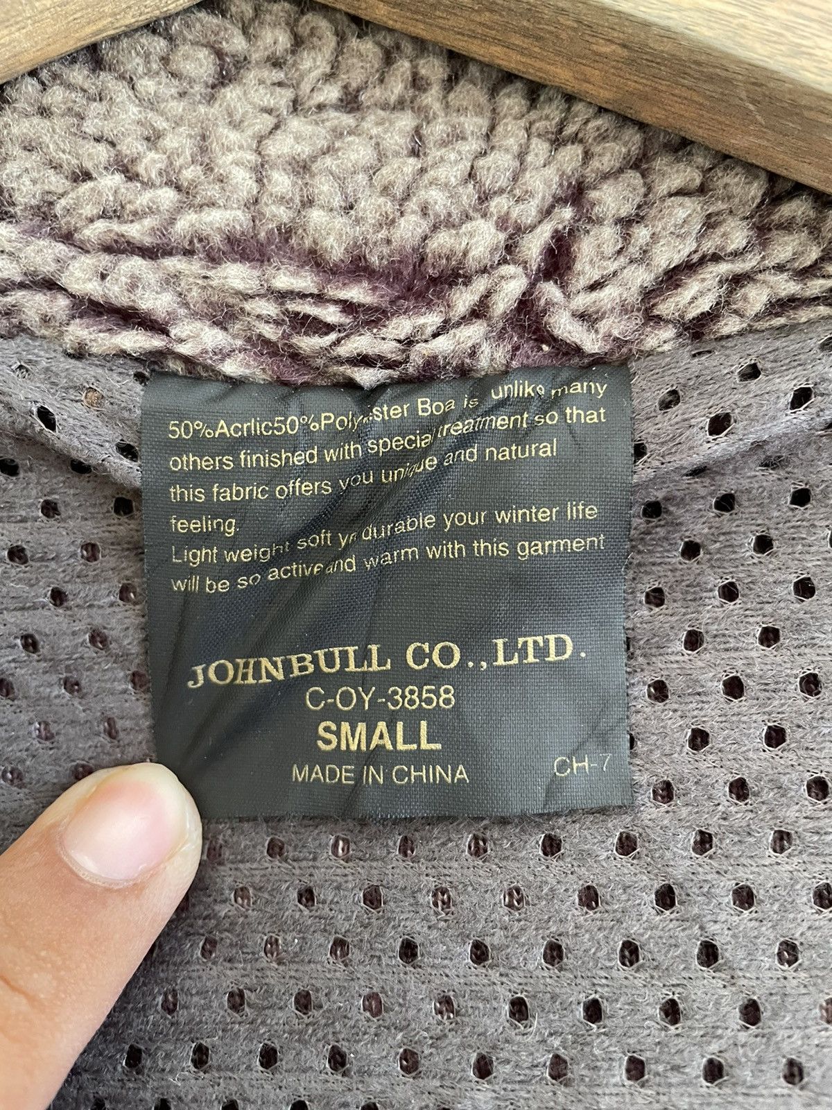 Johnbull JOHN BULL FLEECE JACKET Size US S / EU 44-46 / 1 - 6 Thumbnail