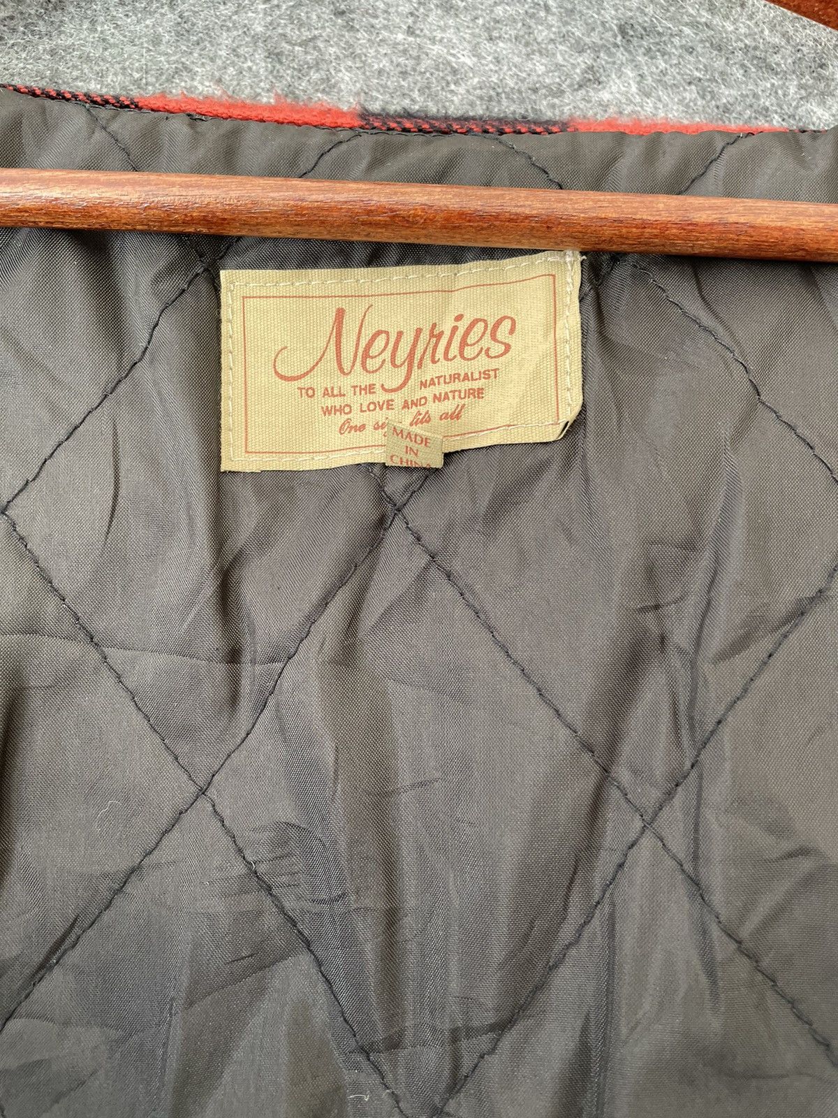 Japanese Brand NEYRIES TARTAN FLANNEL JACKET Size US L / EU 52-54 / 3 - 8 Thumbnail