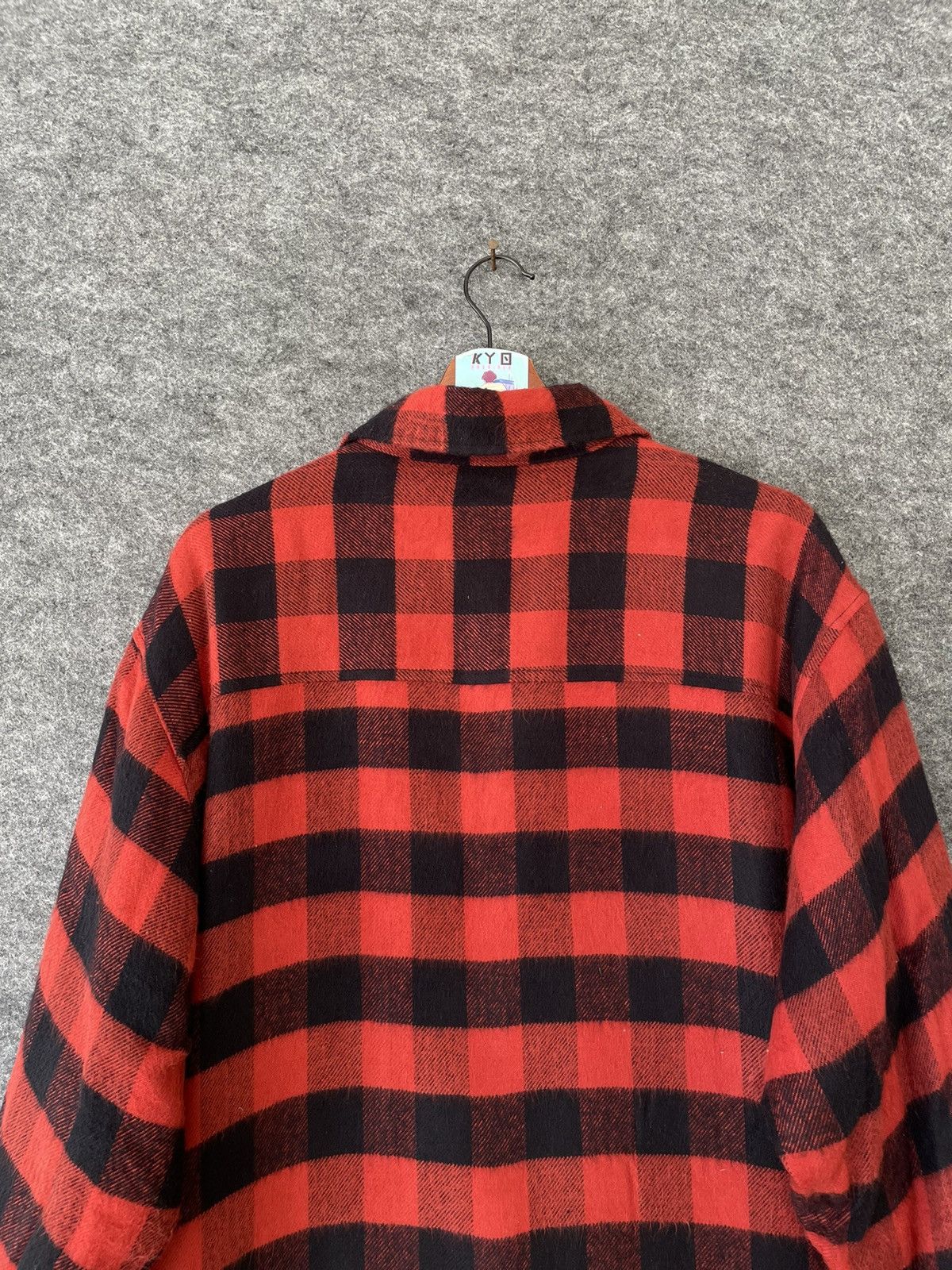 Japanese Brand NEYRIES TARTAN FLANNEL JACKET Size US L / EU 52-54 / 3 - 4 Thumbnail