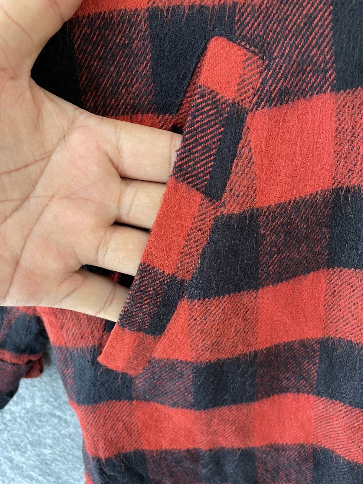 Japanese Brand NEYRIES TARTAN FLANNEL JACKET Size US L / EU 52-54 / 3 - 6 Thumbnail