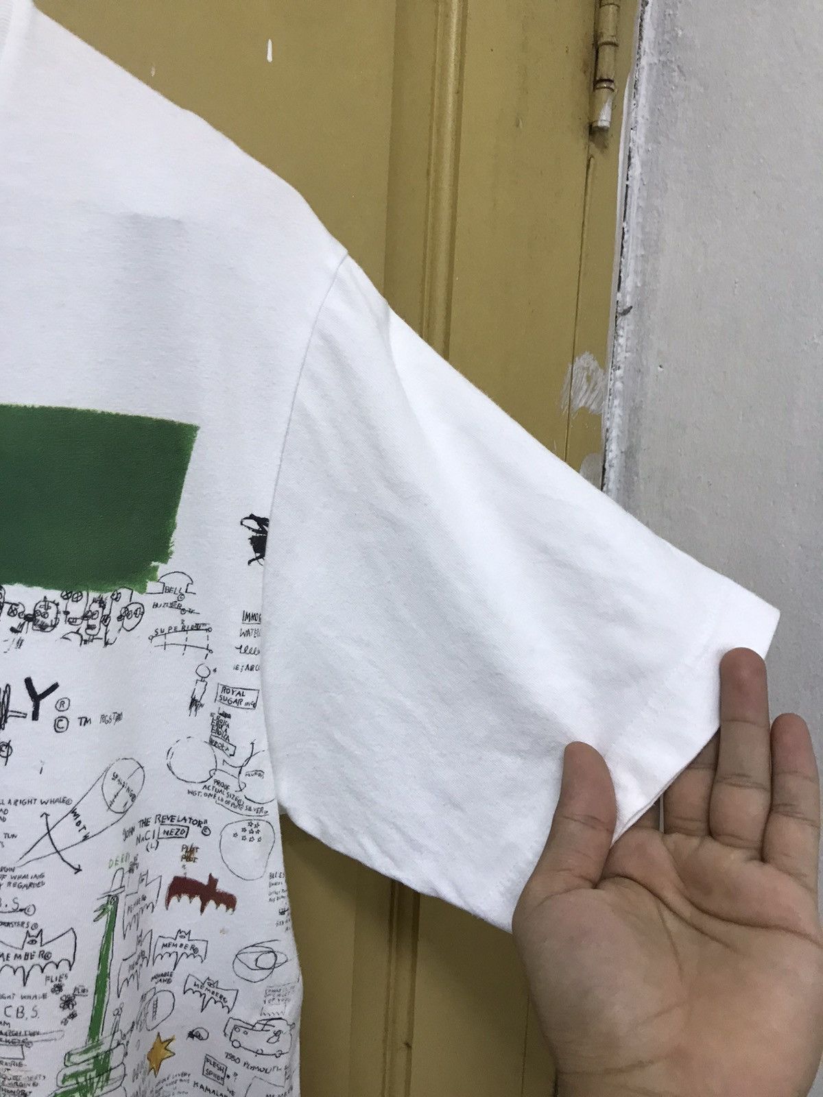 Andy Warhol Rare❗️Jean Michel Basquiat Art Printed T-Shirt Size US L / EU 52-54 / 3 - 5 Thumbnail