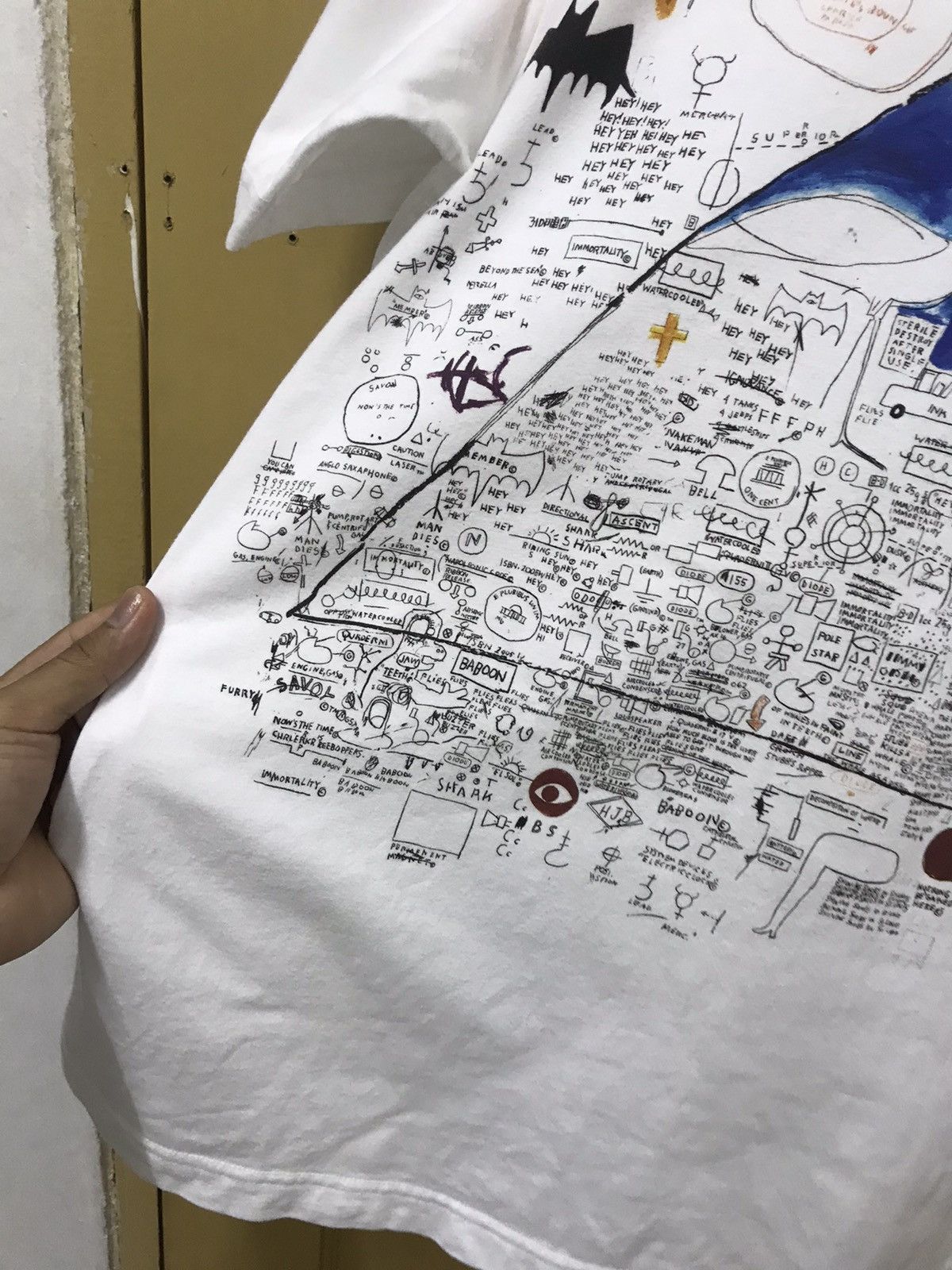 Andy Warhol Rare❗️Jean Michel Basquiat Art Printed T-Shirt Size US L / EU 52-54 / 3 - 10 Thumbnail