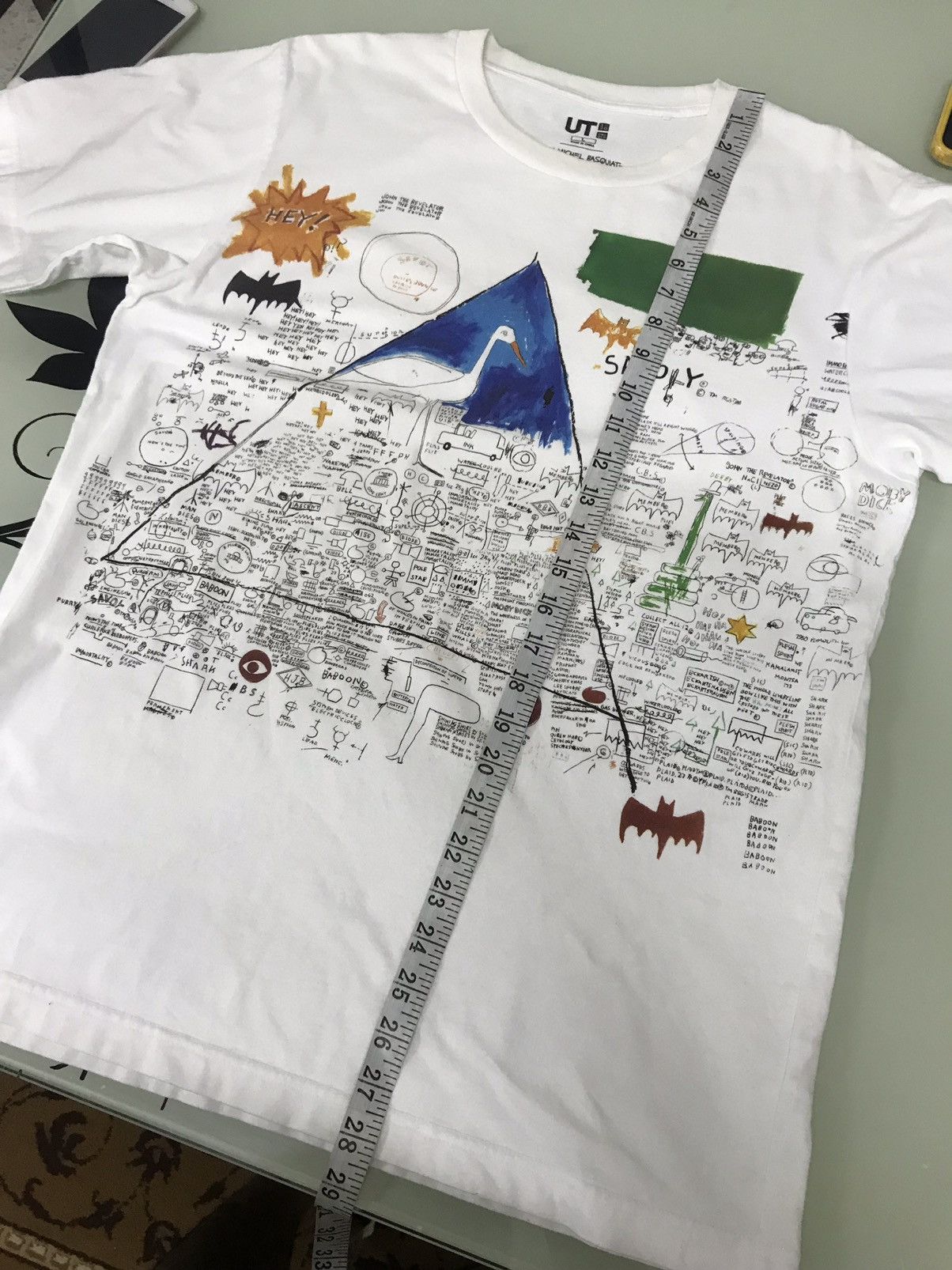 Andy Warhol Rare❗️Jean Michel Basquiat Art Printed T-Shirt Size US L / EU 52-54 / 3 - 17 Thumbnail