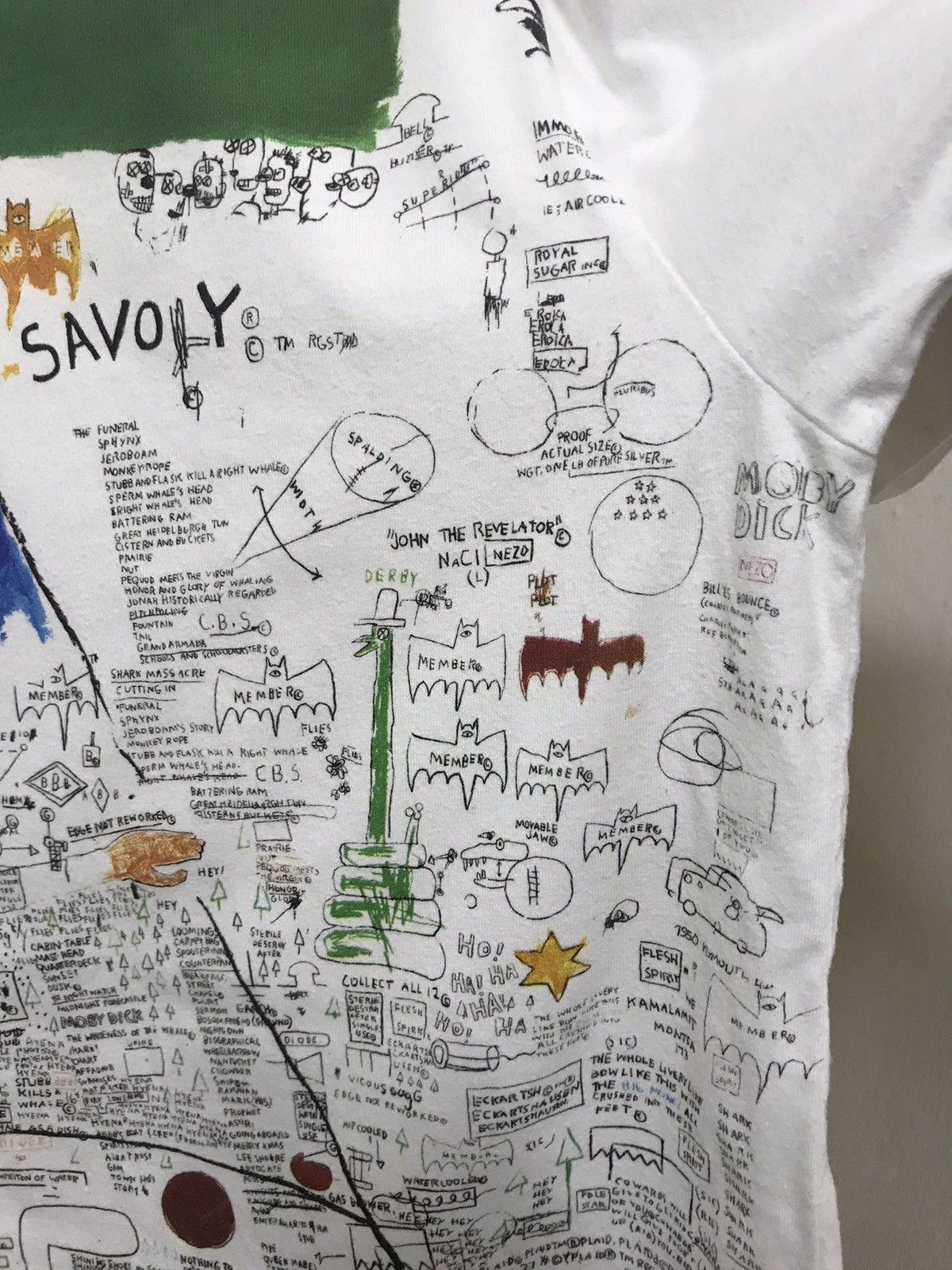 Andy Warhol Rare❗️Jean Michel Basquiat Art Printed T-Shirt Size US L / EU 52-54 / 3 - 9 Thumbnail