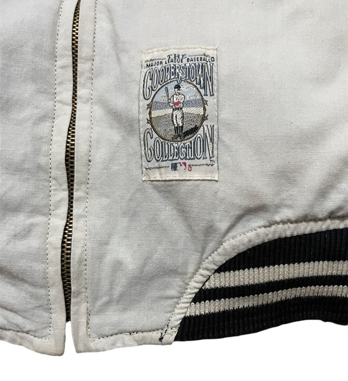 MLB 1991 Reversible Chicago White Sox Cooperstown Bomber Jacket Size US L / EU 52-54 / 3 - 17 Thumbnail
