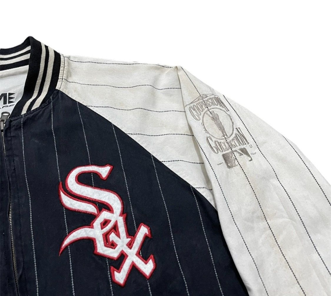 MLB 1991 Reversible Chicago White Sox Cooperstown Bomber Jacket Size US L / EU 52-54 / 3 - 7 Thumbnail