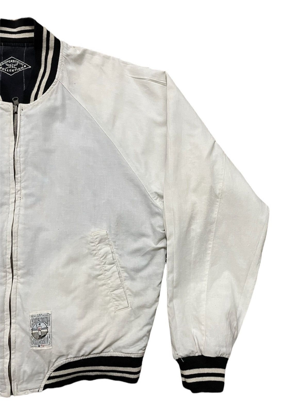 MLB 1991 Reversible Chicago White Sox Cooperstown Bomber Jacket Size US L / EU 52-54 / 3 - 15 Thumbnail