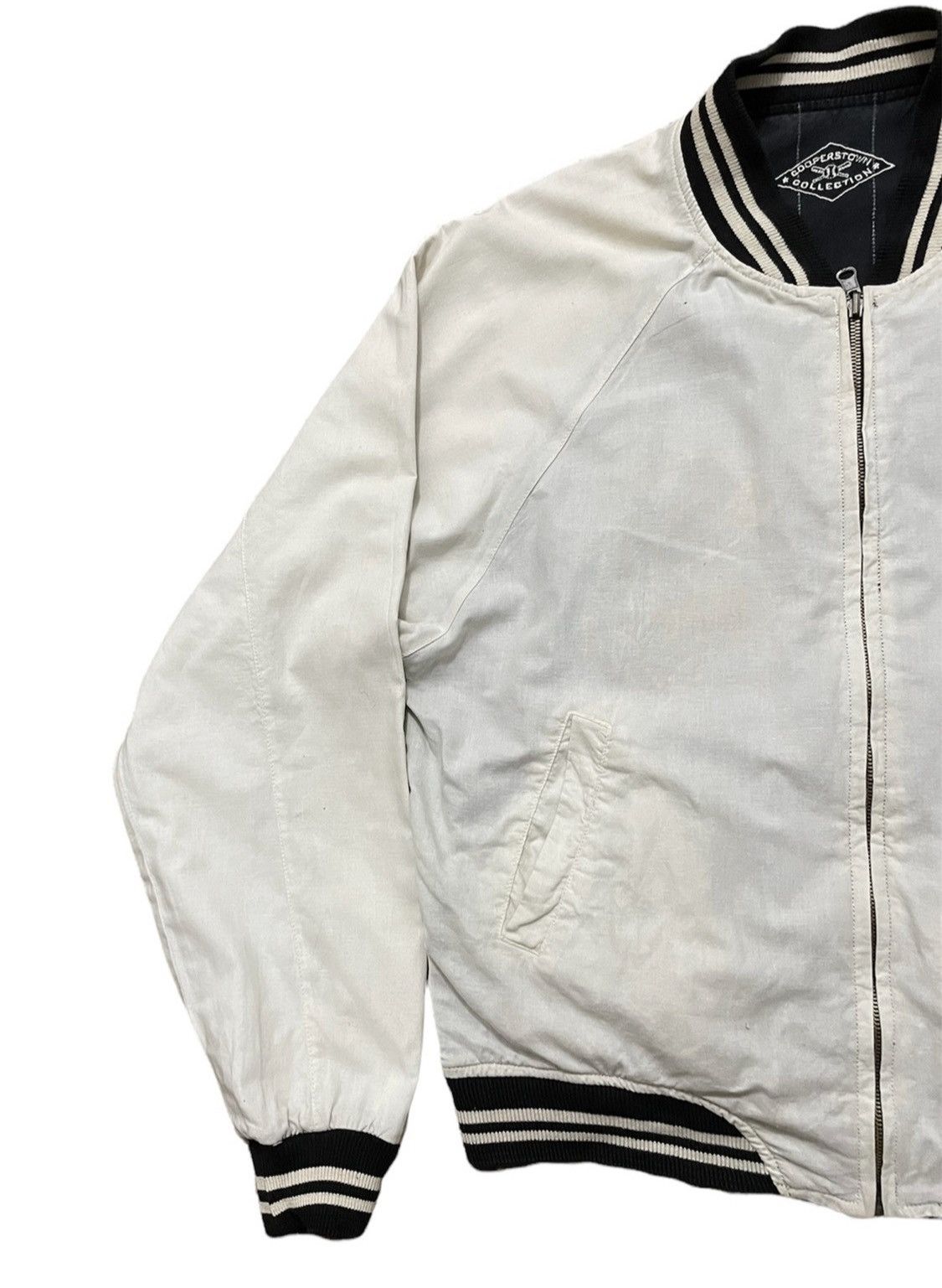 MLB 1991 Reversible Chicago White Sox Cooperstown Bomber Jacket Size US L / EU 52-54 / 3 - 16 Thumbnail