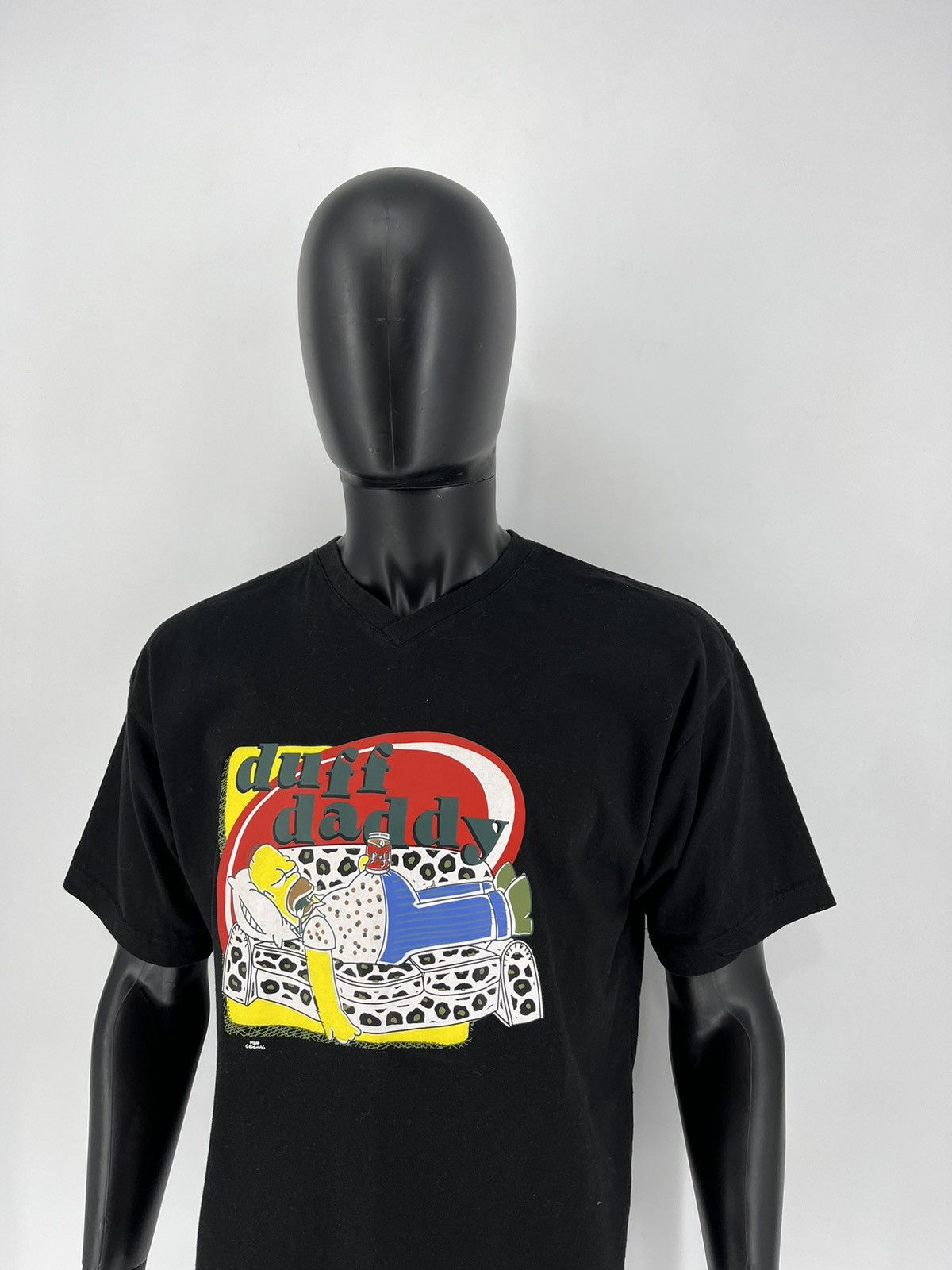 The Simpsons × Vintage Vintage Y2K The Simpsons Duff Daddy Graphic T-Shirt Size US L / EU 52-54 / 3 - 4 Thumbnail