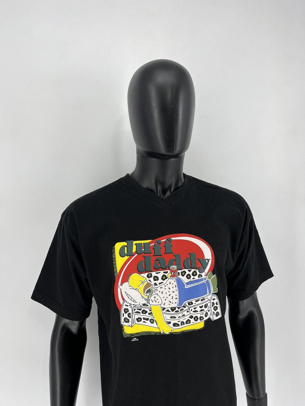 The Simpsons × Vintage Vintage Y2K The Simpsons Duff Daddy Graphic T-Shirt Size US L / EU 52-54 / 3 - 3 Thumbnail
