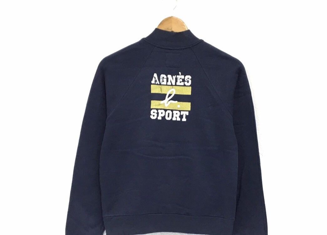 Designer × agnes b. Agnes B Zipped Up Sweater Size S / US 4 / IT 40 - 3 Thumbnail