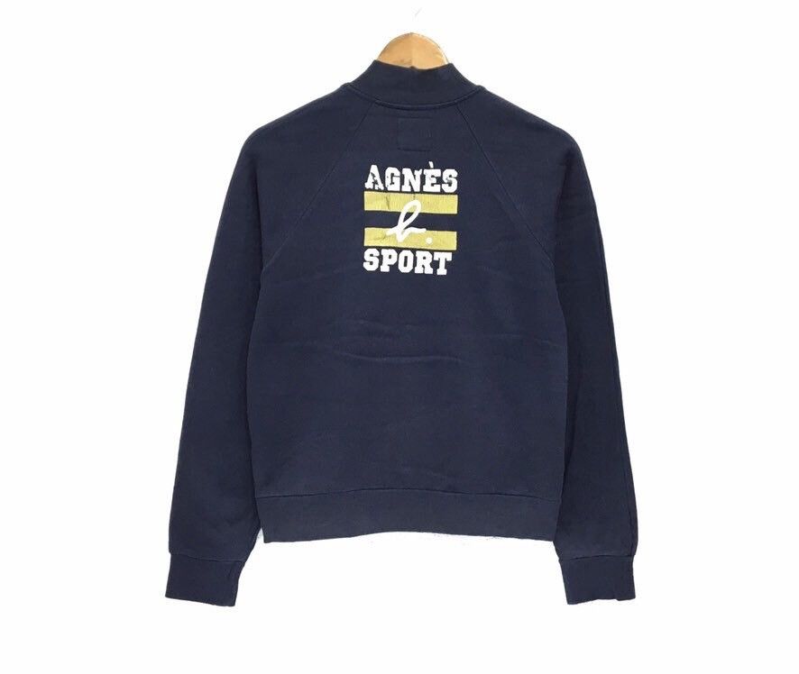 Designer × agnes b. Agnes B Zipped Up Sweater Size S / US 4 / IT 40 - 1 Thumbnail