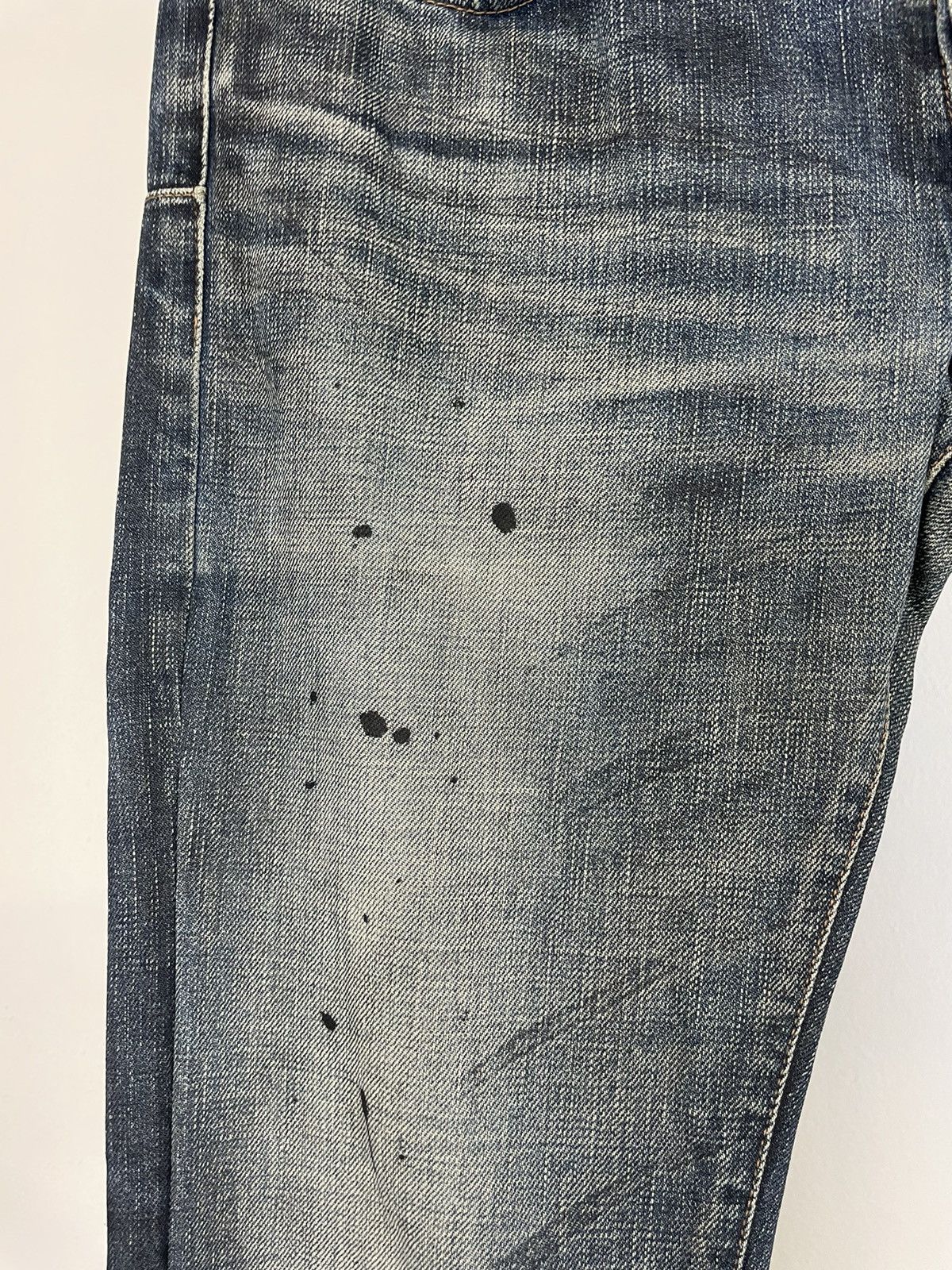 Dior × Hedi Slimane Dior painter faded dark stained denim jeans pants slim rare Size US 29 - 6 Thumbnail