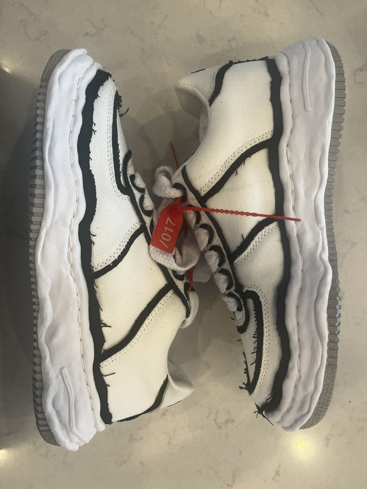 Maison MIHARA YASUHIRO Mihara Yasuhiro OG Sole Overhanging Canvas Size US 10 / EU 43 - 4 Thumbnail