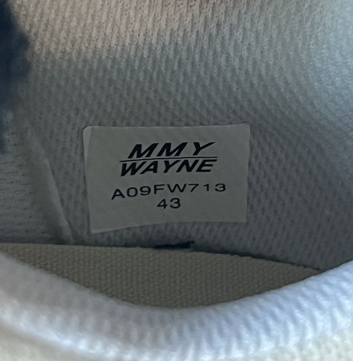 Maison MIHARA YASUHIRO Mihara Yasuhiro OG Sole Overhanging Canvas Size US 10 / EU 43 - 13 Thumbnail