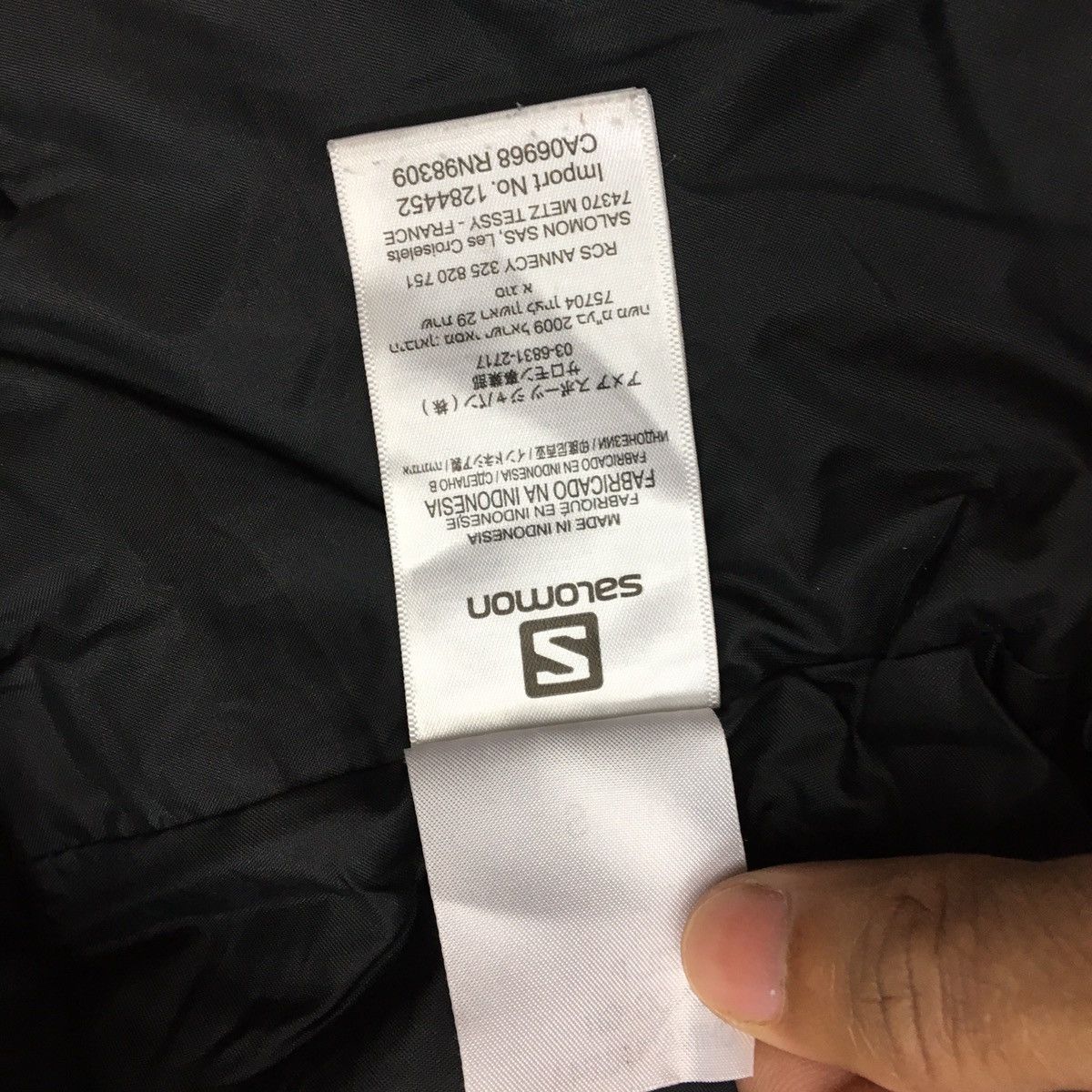 Japanese Brand × Salomon SALOMON Ski Nice Design Outdoor Jacket Size XS / US 0-2 / IT 36-38 - 13 Thumbnail