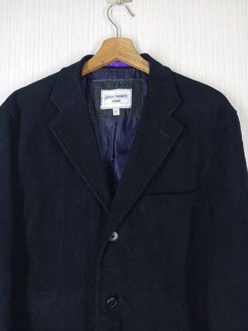 Kansai Yamamoto RARE VINTAGE KANSAI YAMAMOTO HOMME BLACK BLAZER Size US L / EU 52-54 / 3 - 2 Thumbnail