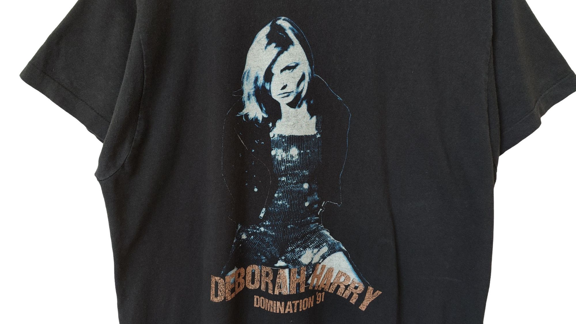 Band Tees 1991 Vintage Deborah Debbie Harry Blondie Domination Tshirt Size US L / EU 52-54 / 3 - 4 Thumbnail