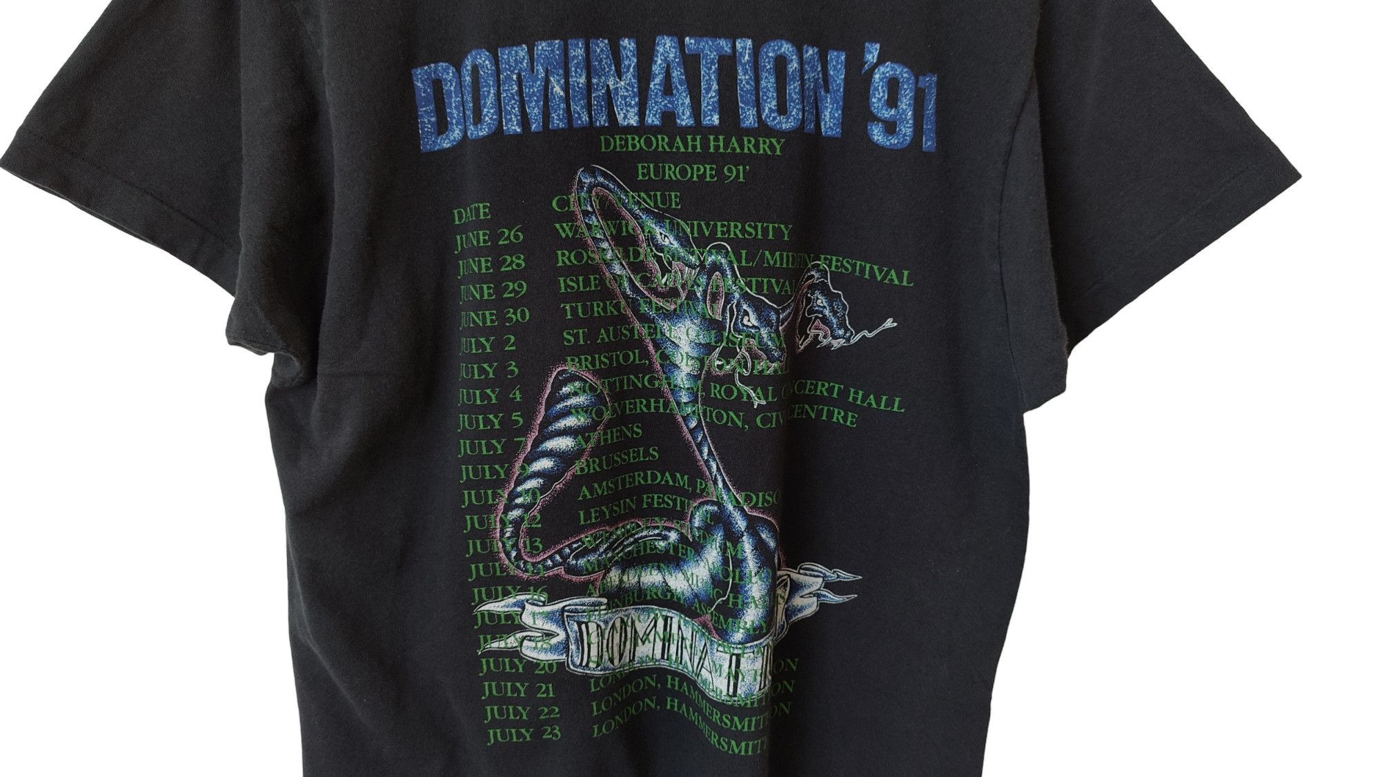 Band Tees 1991 Vintage Deborah Debbie Harry Blondie Domination Tshirt Size US L / EU 52-54 / 3 - 6 Thumbnail