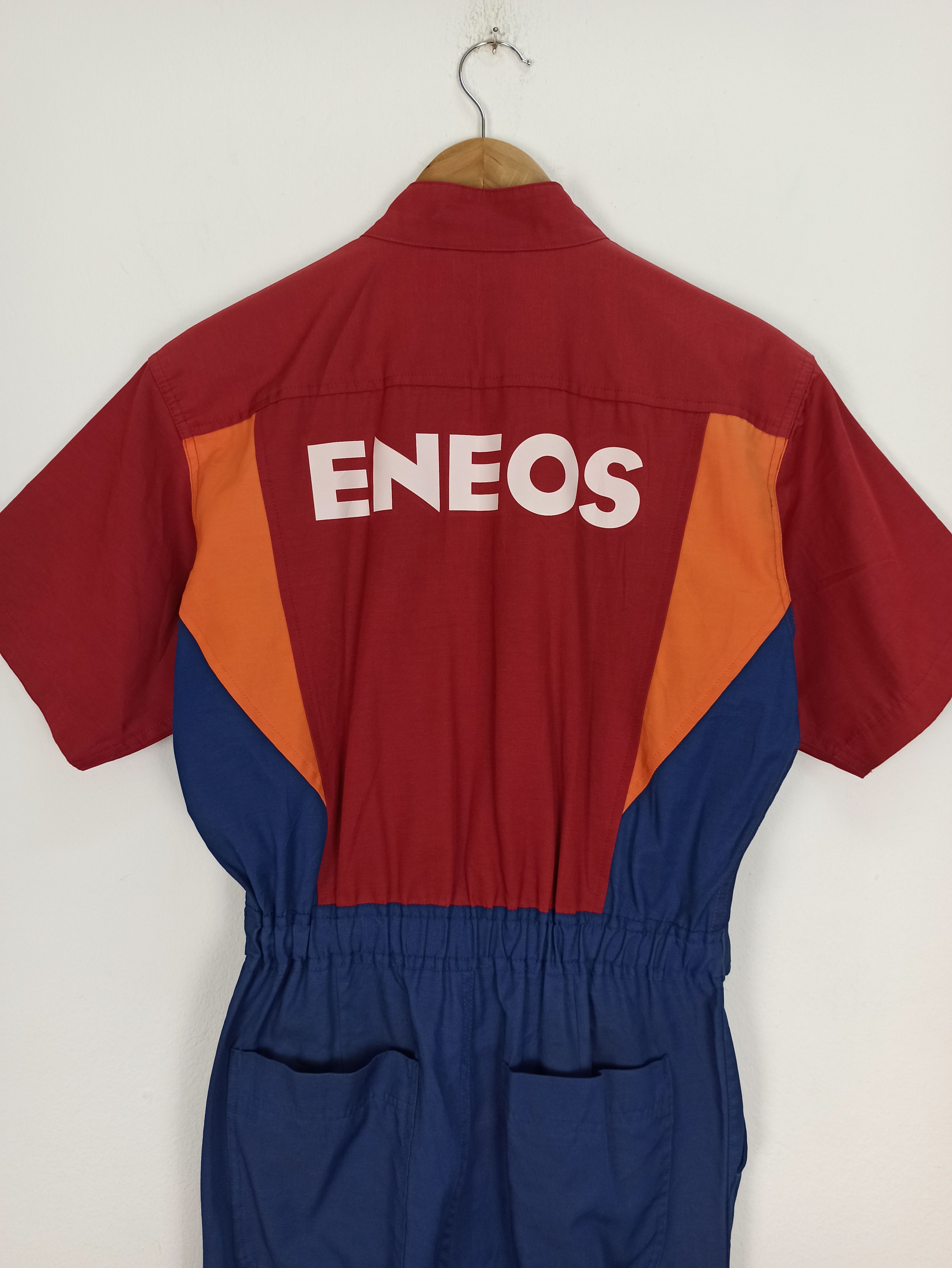 Japanese Brand 🔥Rare🔥 Eneos Jumpsuit Workers Intial D Promo Movie Size US 33 - 7 Thumbnail