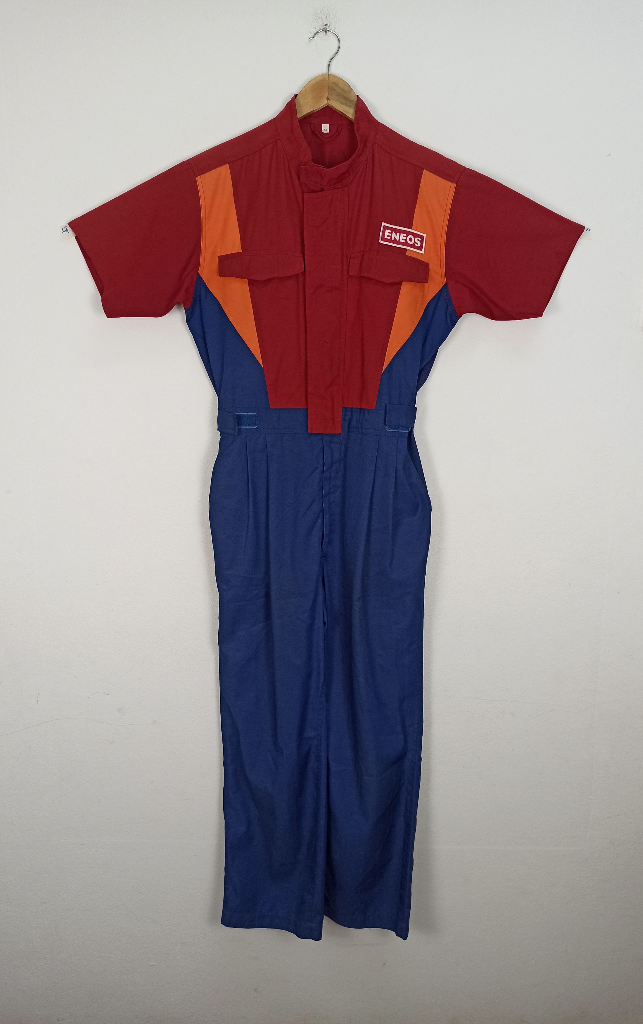 Japanese Brand 🔥Rare🔥 Eneos Jumpsuit Workers Intial D Promo Movie Size US 33 - 4 Thumbnail