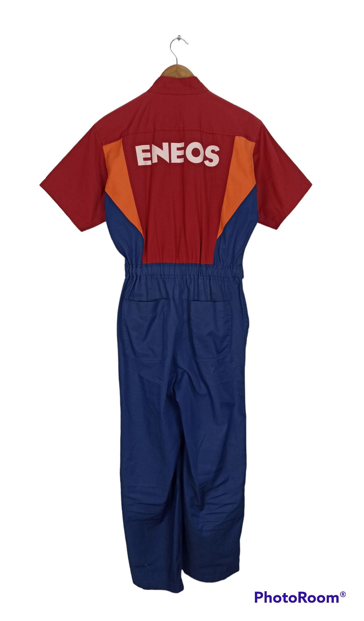 image of Racing x Sports Specialties Eneos Jumpsuit Workers Intial D Promo Movie in Red/Orange (Size 33)