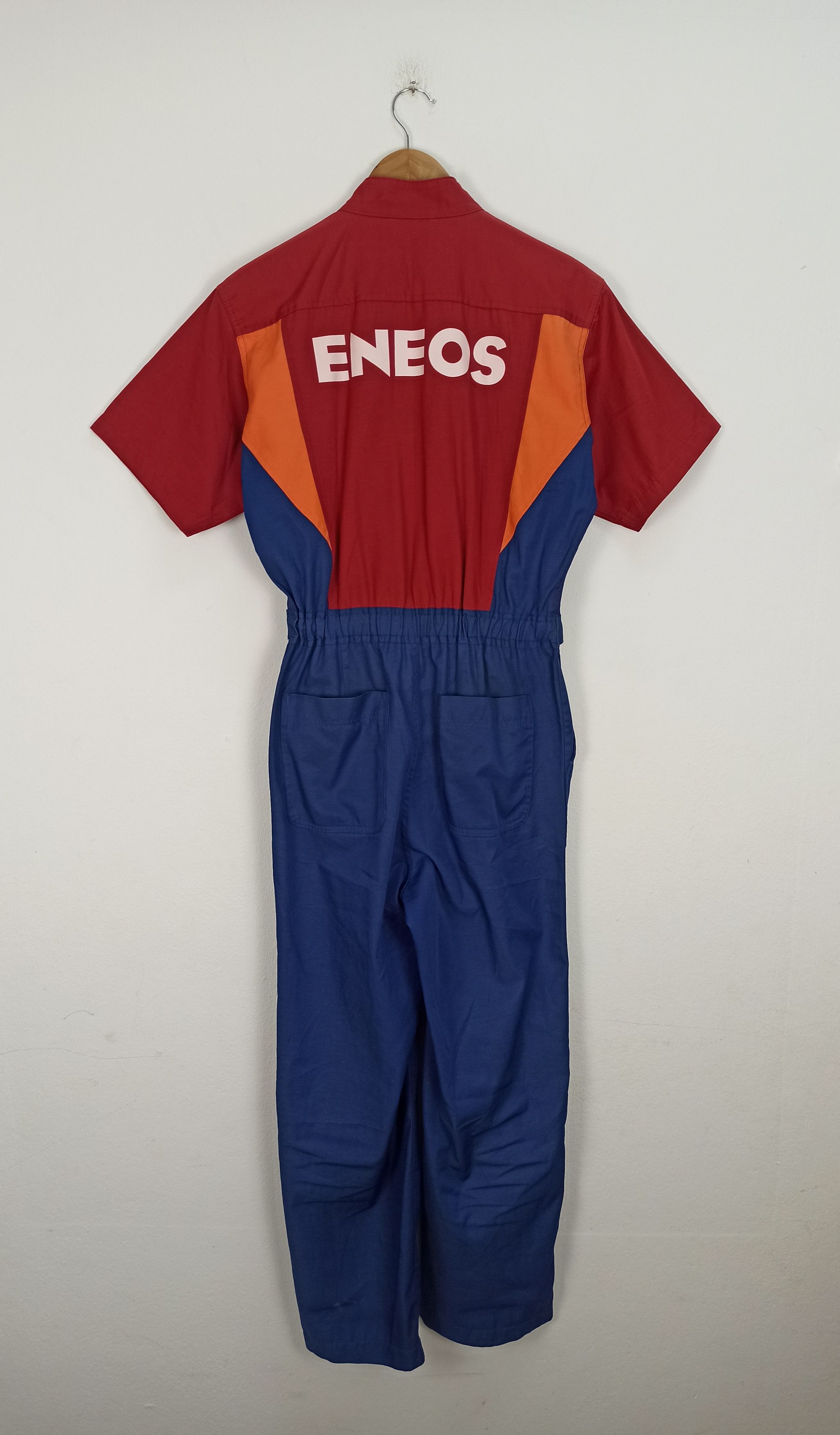 Japanese Brand 🔥Rare🔥 Eneos Jumpsuit Workers Intial D Promo Movie Size US 33 - 3 Thumbnail