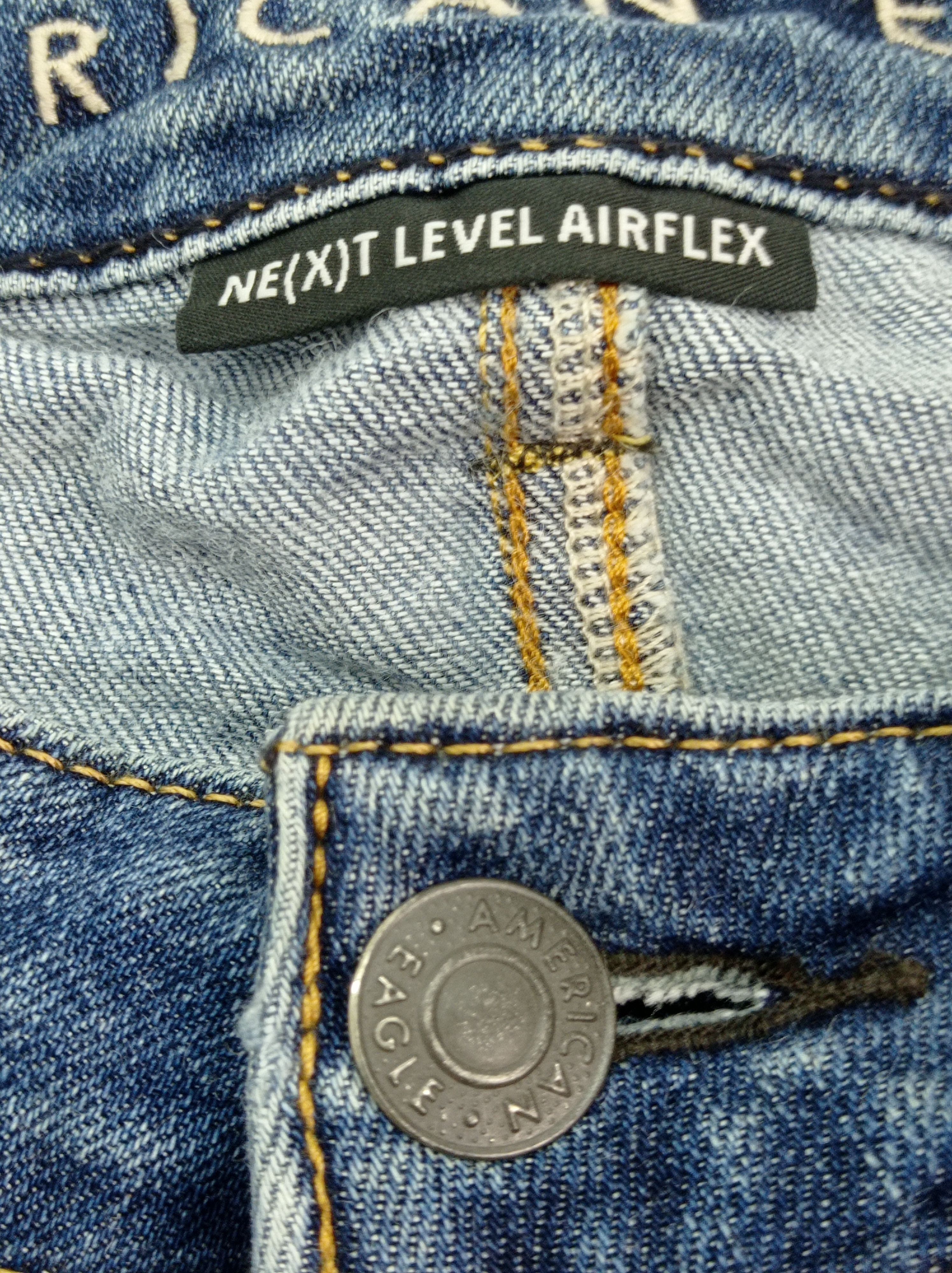 American Eagle Outfitters American Eagle Disstrested Denim Pants Size US 31 - 6 Thumbnail
